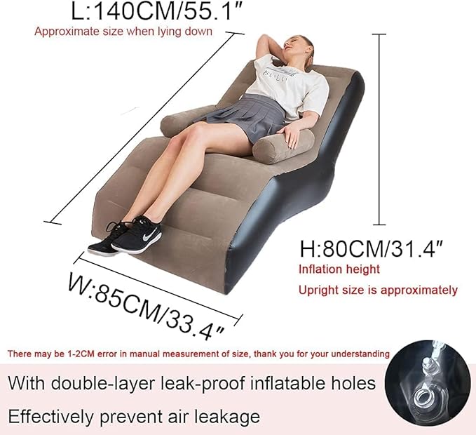 MYBAE  Inflatable Air Sofa “Comes with a Warranty”