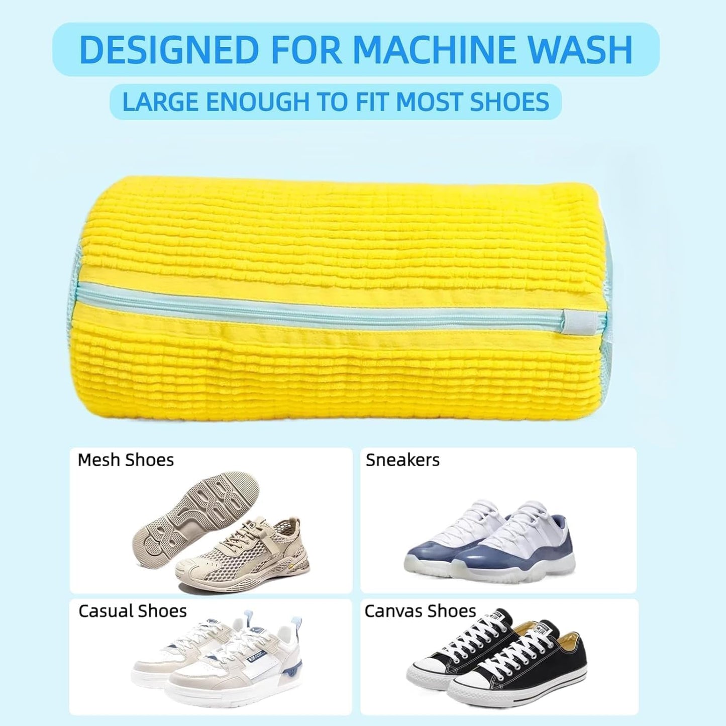 Shoe Washing Machine Bag Laundry Shoe Bag