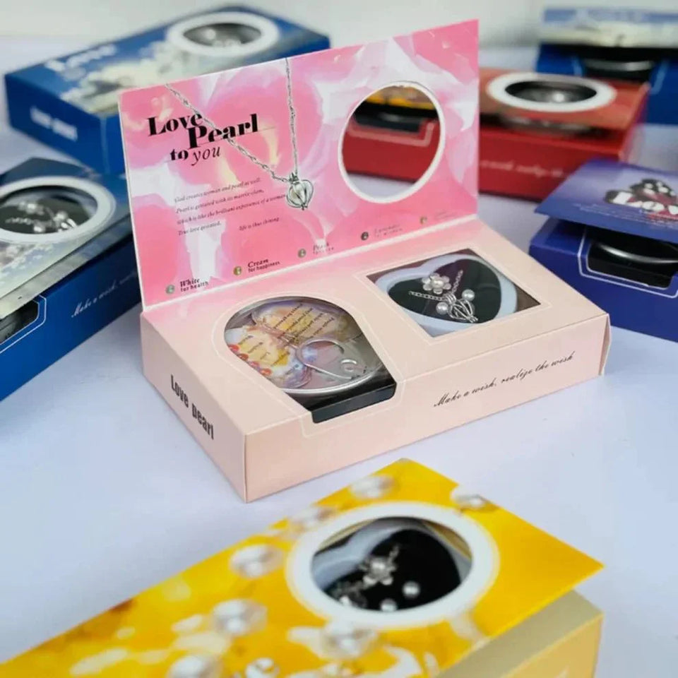 MYBAE Love Pearl – Wish Pearl Necklace Gift Set